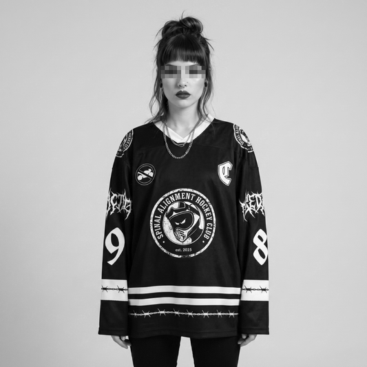 SPINAL ALIGNMENT Hockey Jersey